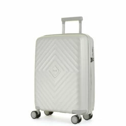 Rock Infinity 4 Wheel Cabin Suitcase - 54cm -Zime Luggage Sales white s01 copy 21910.1686819982